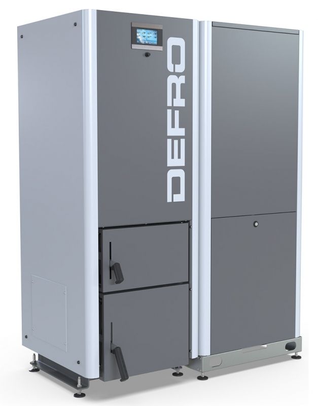 Kocioł Defro Gamma 10 kW automatyczny na pellet, biomasę