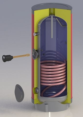Wymiennik (ogrzewacz) wody WGJ-S 220 FIT Elektromet